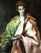 GRECO, El, Apostle St John the Evangelist